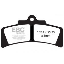 EBC zavorne ploščice GFA GFA183HH