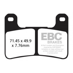 EBC zavorne ploščice GPFA GPFAX379HH