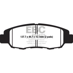 EBC zavorne ploščice Organic FA FA670