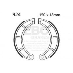 EBC Zadnje zavorne ploščice&nbsp;Organic 805