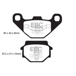 EBC zavorne ploščice Organic FA FA251