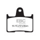 Zavore EBC Moto EBC zavorne ploščice Organic FA FA254 | race-shop.si