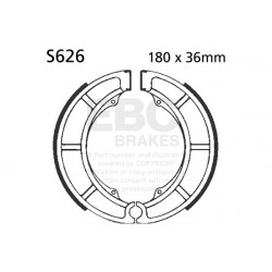 EBC Sada zavorne čeljusti Organic S626