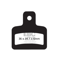 EBC zavorne ploščice Organic FA FA471