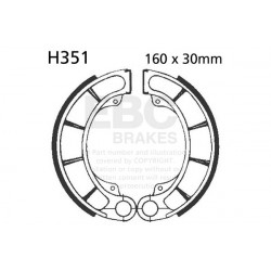 EBC zavorne čeljusti Organic H351