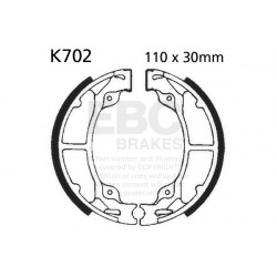 EBC zavorne čeljusti Organic K702