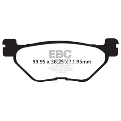 EBC zavorne ploščice SFA Scooter Organic SFA319