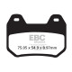Zavore EBC Moto EBC zavorne ploščice Organic FA FA304 | race-shop.si