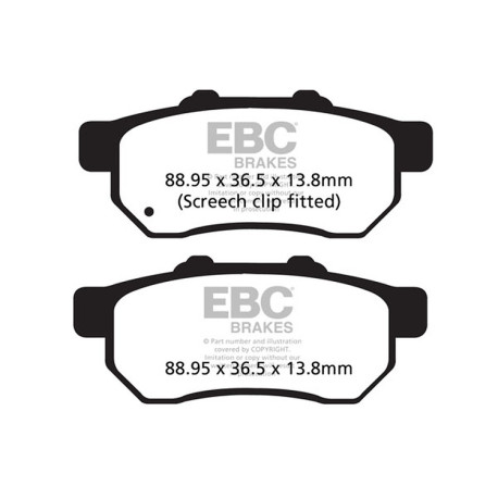 Zavore EBC Moto EBC zavorne ploščice Carbon TT FA479TT | race-shop.si