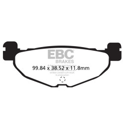 EBC zavorne ploščice SFAC Scooter Carbon SFAC408