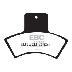 EBC zavorne ploščice R Series Sintered FA270R