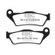 Zavore EBC Moto EBC zavorne ploščice FA363HH | race-shop.si