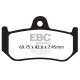 Zavore EBC Moto EBC zavorne ploščice Double-H Sintered FA320HH | race-shop.si