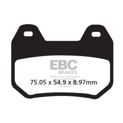 EBC zavorne ploščice Double-H Sintered FA304HH