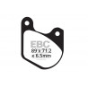 EBC Brzdové obloženie FA072