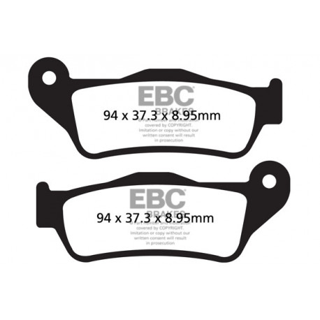 Zavore EBC Moto EBC zavorne ploščice FA643V | race-shop.si