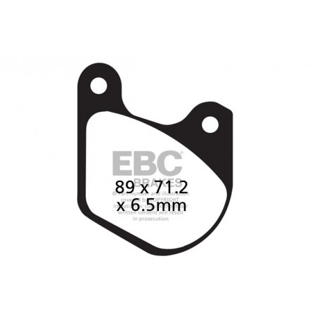 Zavore EBC Moto EBC zavorne ploščice FA072V | race-shop.si