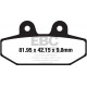 Zavore EBC Moto EBC zavorne ploščice Double-H Sintered FA710HH | race-shop.si