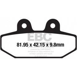 EBC zavorne ploščice Double-H Sintered FA710HH