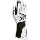 Rokavice Race gloves Sparco Tide with FIA (outside stitching) white | race-shop.si