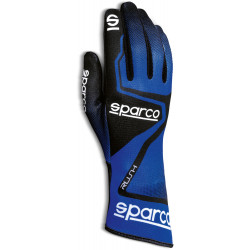 Race gloves Sparco Rush (inside stitching) blue
