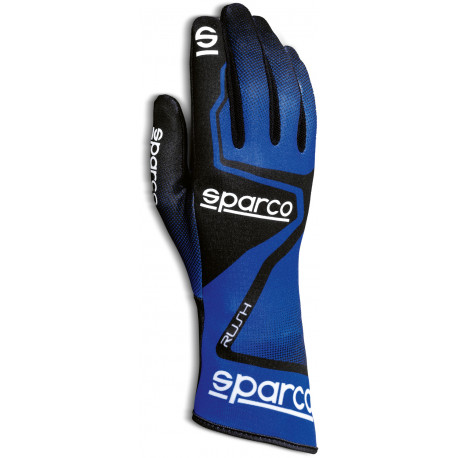 Rokavice Race gloves Sparco Rush (inside stitching) blue | race-shop.si