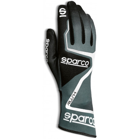 Rokavice Race gloves Sparco Rush (inside stitching) black/white | race-shop.si