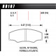 Zavorne ploščice HAWK performance Zavorne ploščice Hawk HB107E.620, Race, min-max 37°C-300°C | race-shop.si