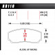 Zavorne ploščice HAWK performance Zavorne ploščice Hawk HB110G.775, Race, min-max 90°C-465°C | race-shop.si