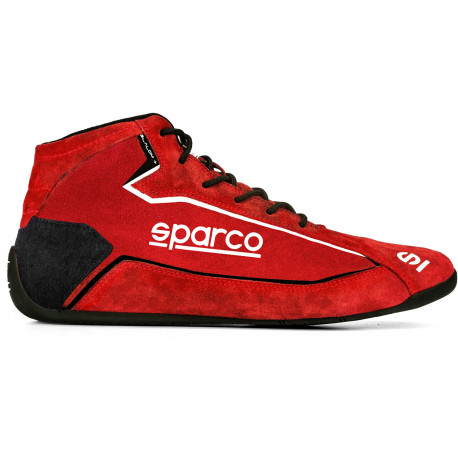 Čevlji FIA dirkalni čevlji Sparco SLALOM+, rdeča | race-shop.si