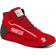 Čevlji FIA dirkalni čevlji Sparco SLALOM+, rdeča | race-shop.si