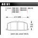 Zavorne ploščice HAWK performance Front Zavorne ploščice Hawk HB191E.590, Race, min-max 37°C-300°C | race-shop.si