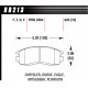 Zavorne ploščice HAWK performance Front Zavorne ploščice Hawk HB213E.626, Race, min-max 37°C-300°C | race-shop.si