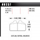 Zavorne ploščice HAWK performance Zavorne ploščice Hawk HB237L.625, Race, min-max 200°C-650°C | race-shop.si