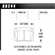 Zavorne ploščice HAWK performance Zavorne ploščice Hawk HB244E.624, Race, min-max 37°C-300°C | race-shop.si