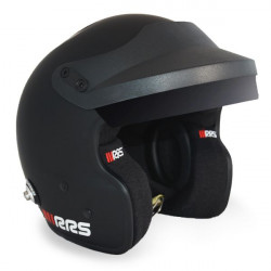 Helmet RSS JET PROTECT PREMIUM BLACK with FIA 8859-2015, Hans