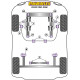Poliuretanski silent bloki Powerflex Front Subframe Front Bush 12mm Audi Coupe (1981-1996) | race-shop.si