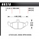 Zavorne ploščice HAWK performance Rear Zavorne ploščice Hawk HB278F.465, Street performance, min-max 37°C-370°C | race-shop.si