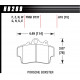 Zavorne ploščice HAWK performance Front Zavorne ploščice Hawk HB289E.610, Race, min-max 37°C-300°C | race-shop.si