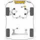 Twingo Powerflex Front Anti Roll Bar Chassis Mount Bush 22mm Renault Twingo Twingo II (2007-2014) | race-shop.si