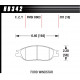 Zavorne ploščice HAWK performance Front Zavorne ploščice Hawk HB342F.701, Street performance, min-max 37°C-370°C | race-shop.si