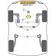 Poliuretanski silent bloki Powerflex Rear Trailing Arm Front Bush Rover 75 (1998-2005) 75 | race-shop.si