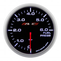Gauge RACES Clubman - tlak goriva