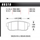 Zavorne ploščice HAWK performance Rear Zavorne ploščice Hawk HB378E.565, Race, min-max 37°C-300°C | race-shop.si