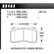 Zavorne ploščice HAWK performance Prednje zavorne ploščice Hawk HB453U.585, Race, min-max 90°C-465°C | race-shop.si