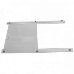 Clear plexi sliding windows kit (2pcs)