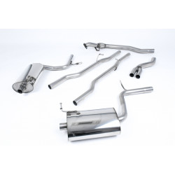 Cat-back Milltek exhaust Audi A4 1.8T B6 2001-2005