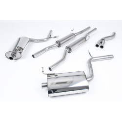 Cat-back Milltek exhaust Audi A4 2 TFSI 2005-2008