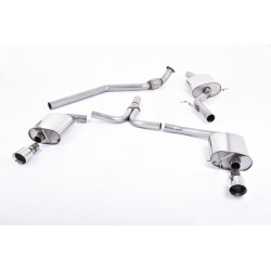 Cat-back Milltek exhaust Audi A4 2 TFSI 2008-2011