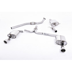 Cat-back Milltek exhaust Audi A4 2 TFSI 2008-2011